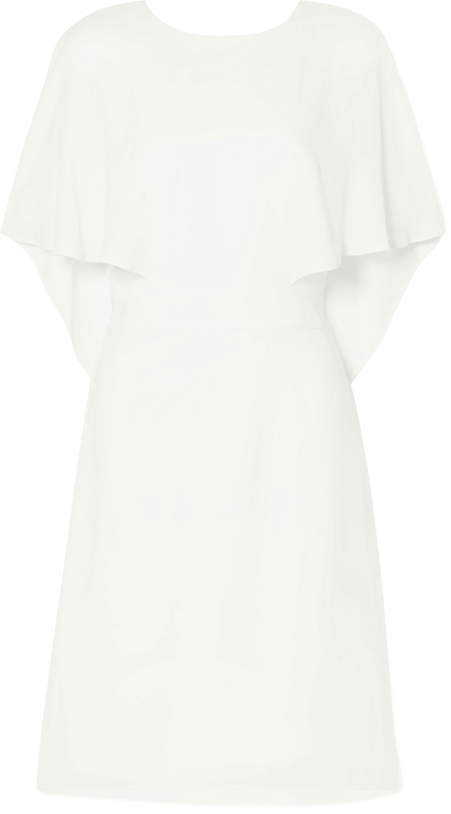 Halston, Cape-Effect Crepe De Chine Minidress, £315