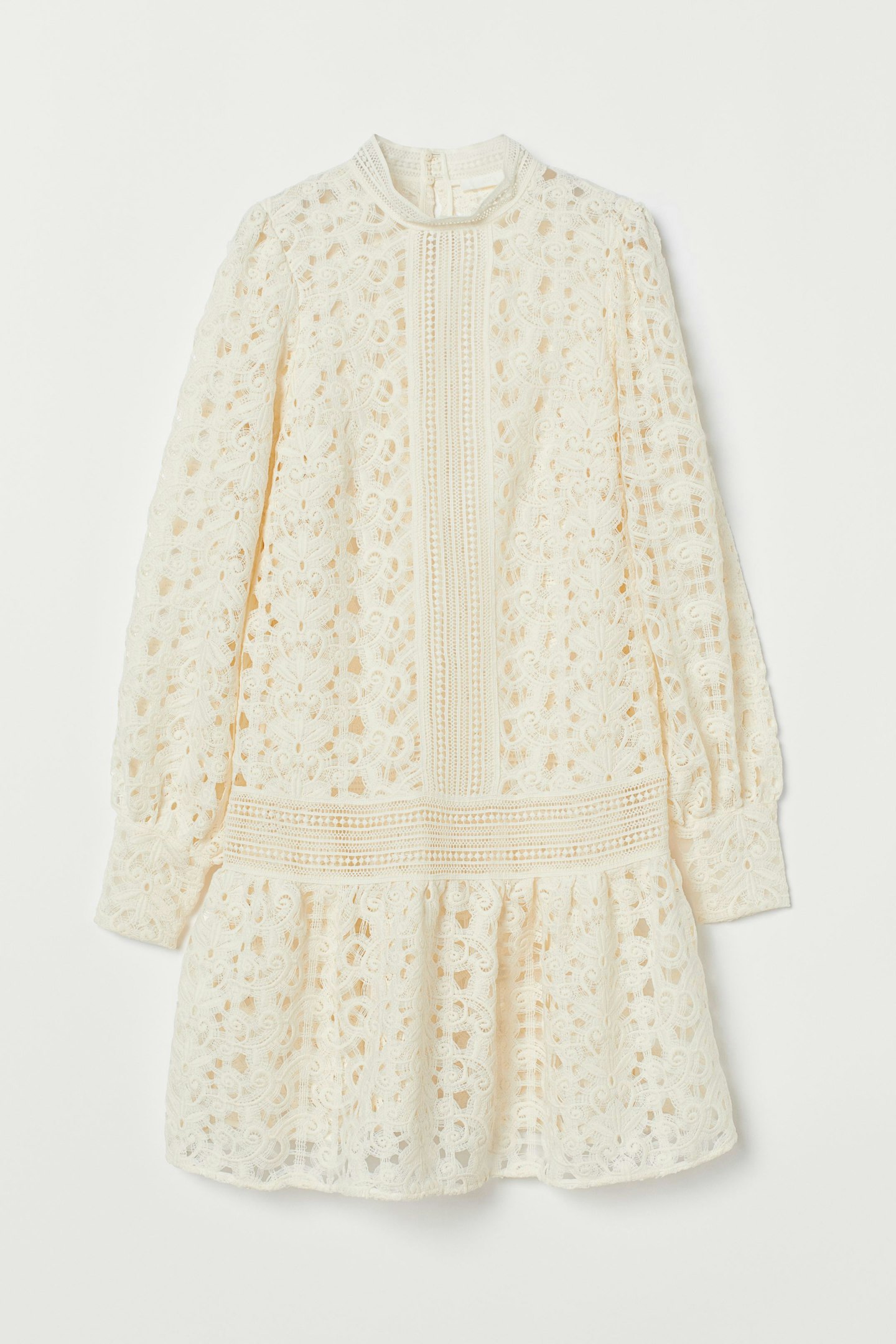 H&M, Lace Minidress, £39.99