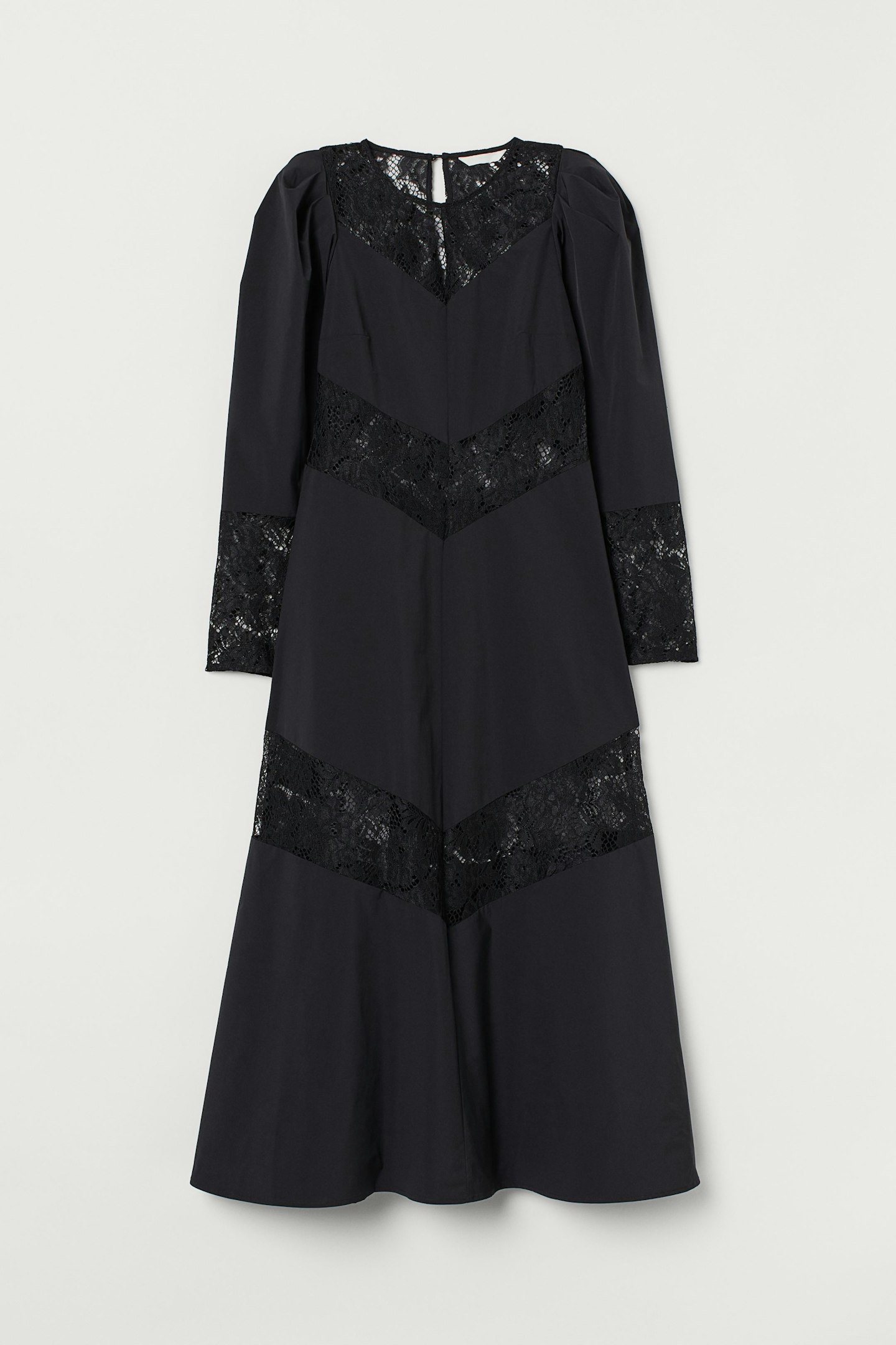 H&M, Lace-Trimmed Dress, £19.99