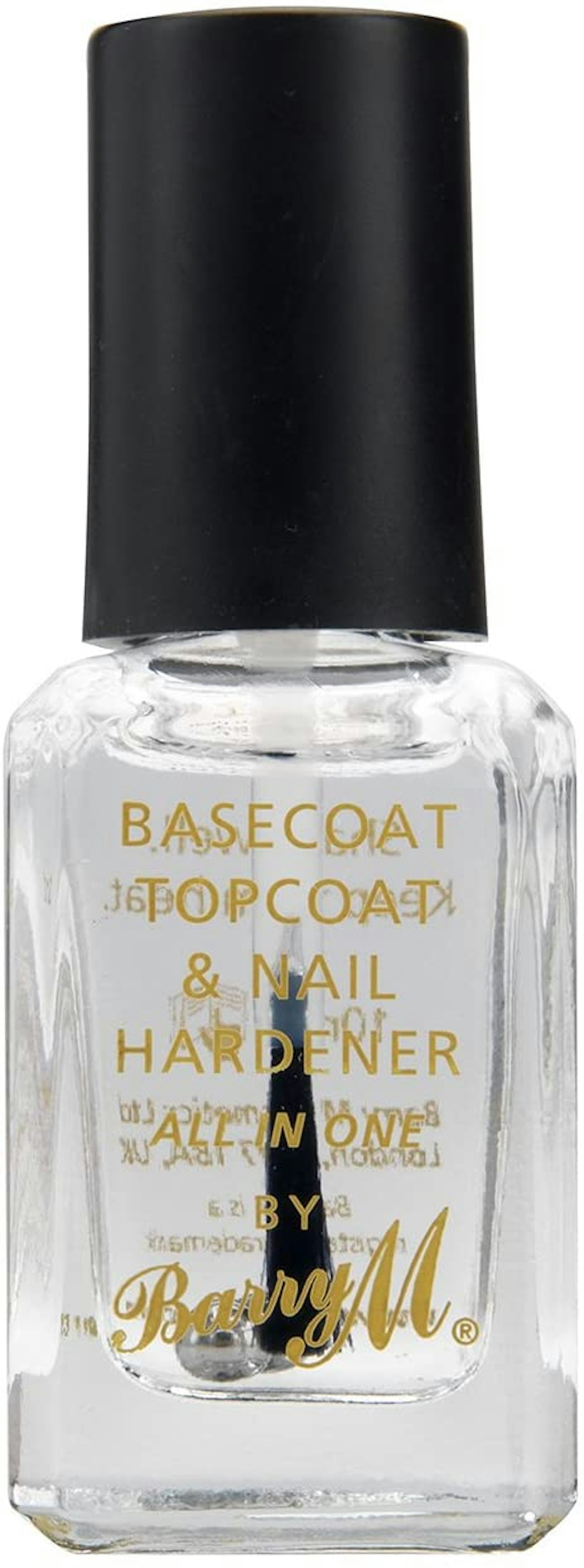 Barry M Nail Paint, 3 In 1 Base Coat, Top Coat, Nail Hardener