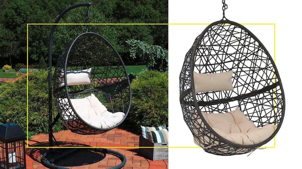 Hanging egg chair b&q Clearance