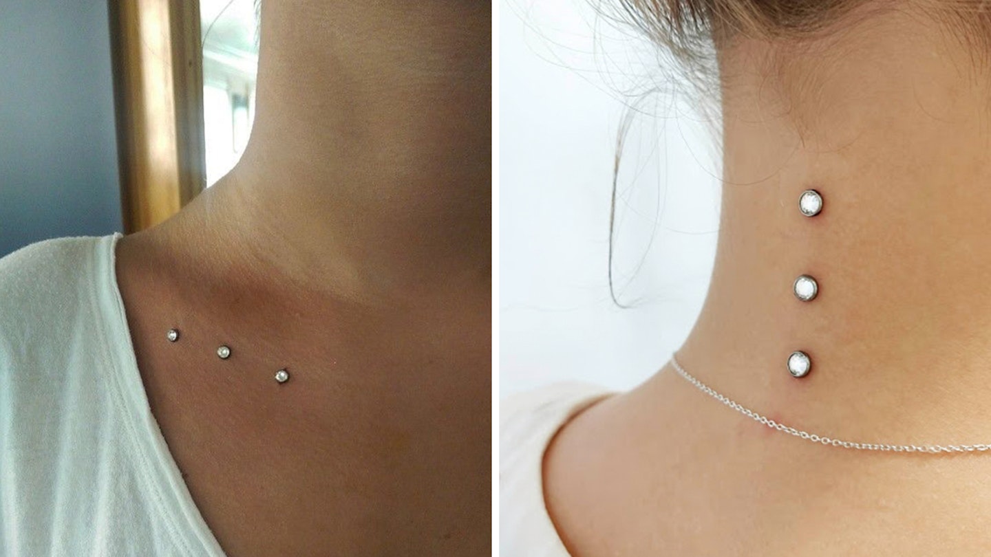 dermal piercings