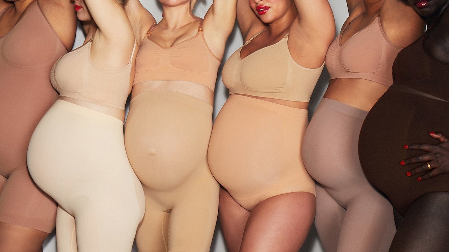 In Praise of Kim Kardashian's Skims Maternity Shapewear