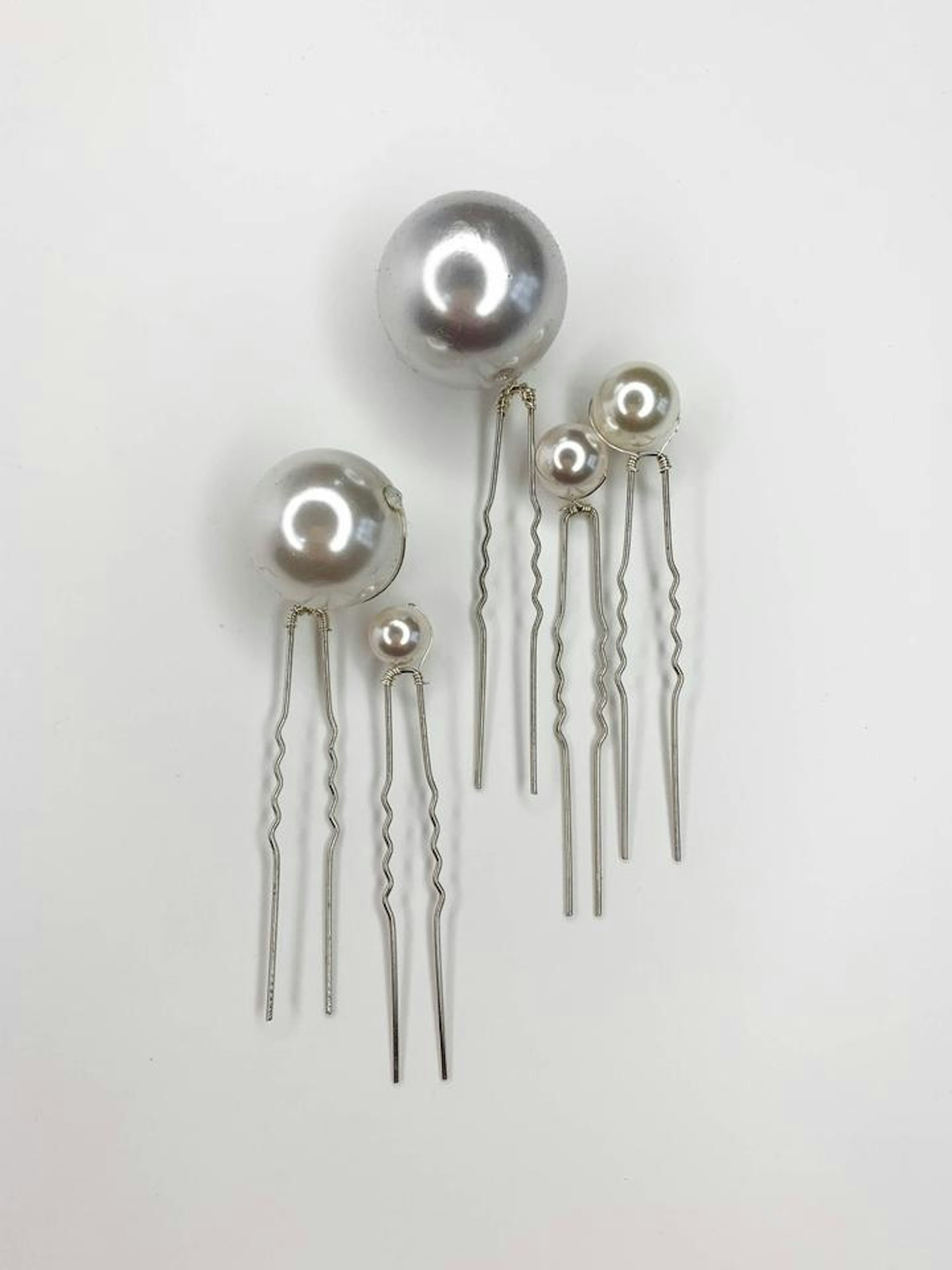 Victoria Percival, Monte Carlo Giant Pearl Pins, £60