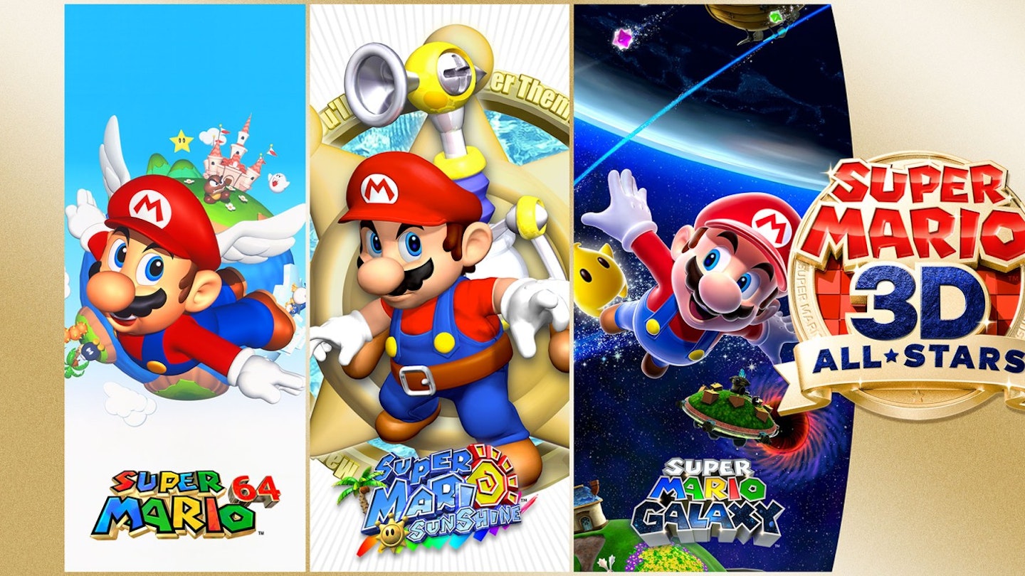 HOT Mario Sunshine All Star Mario Switch Mario 64 3d All Stars