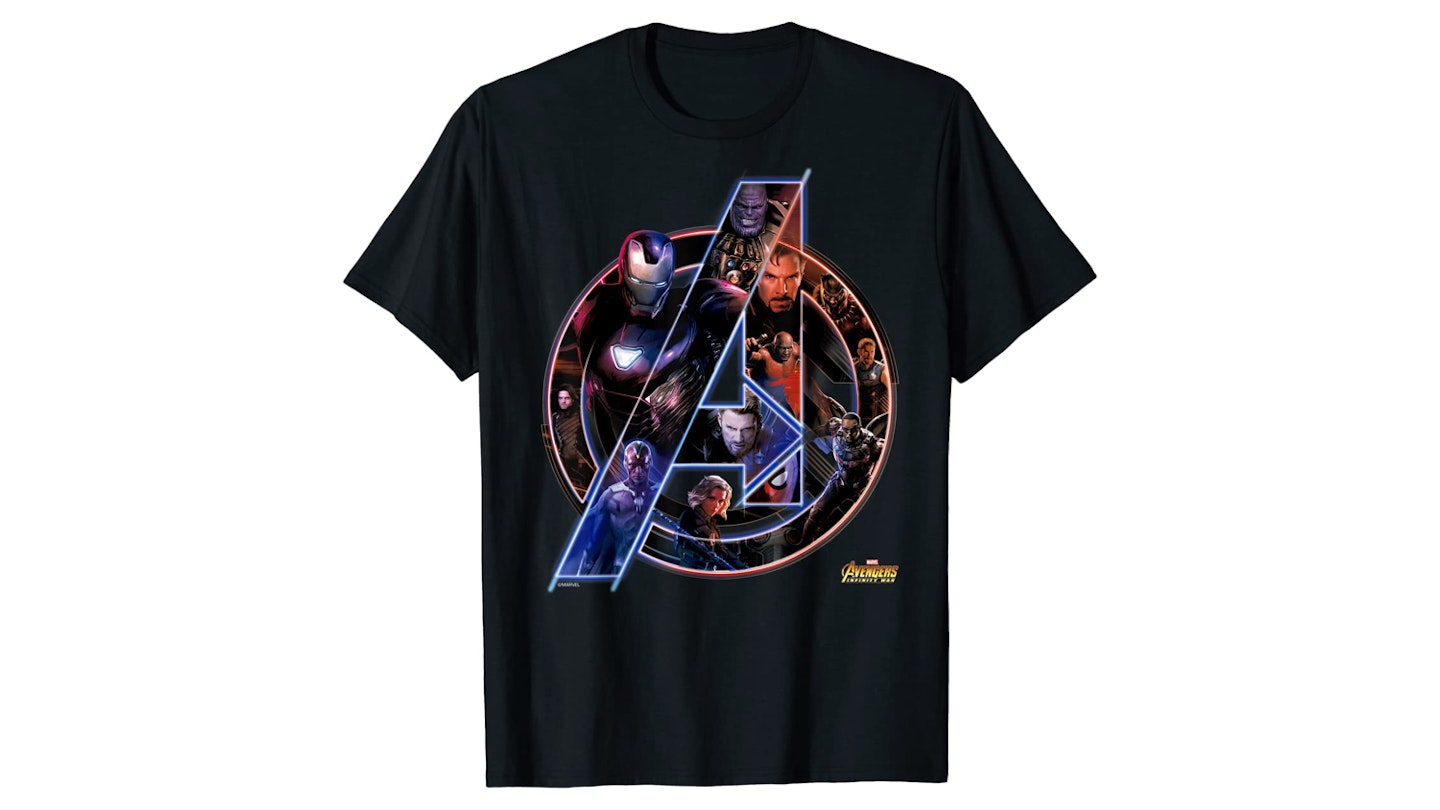 Avengers Infinity War Neon Team T-Shirt