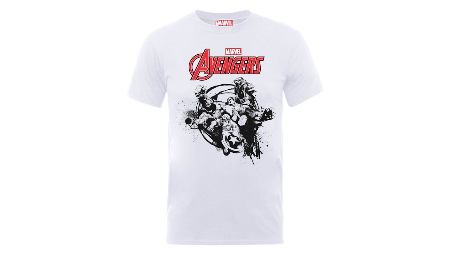 Avengers Team Burst T-shirt