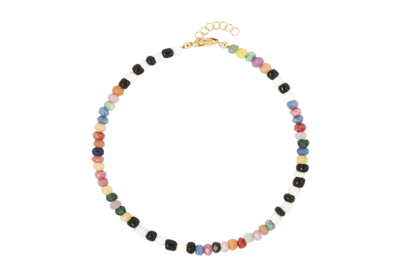 Roxanne First, Morning Anklet with Rainbow Jade Beads, £85.00
