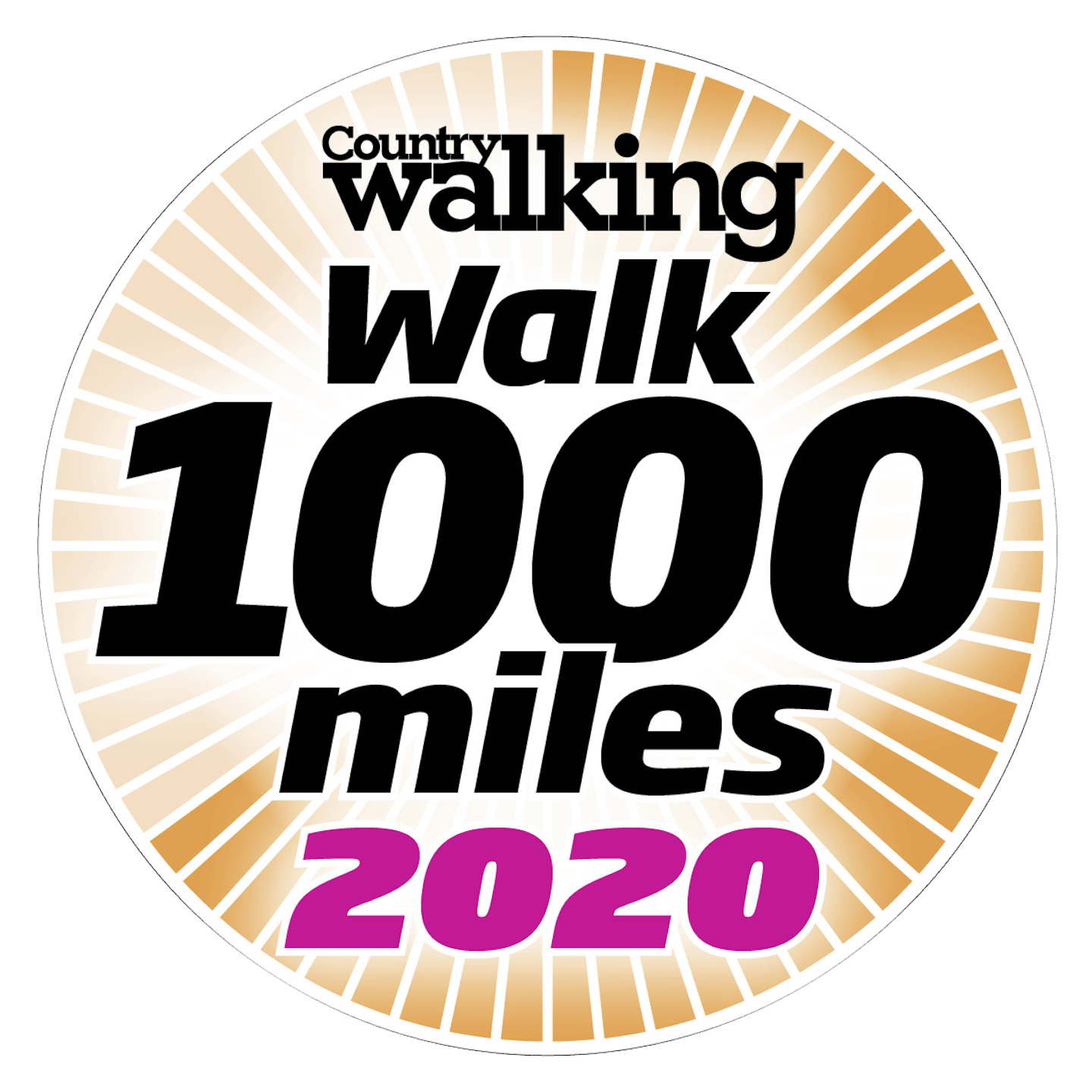 Country Walking's #Walk1000Miles campaign