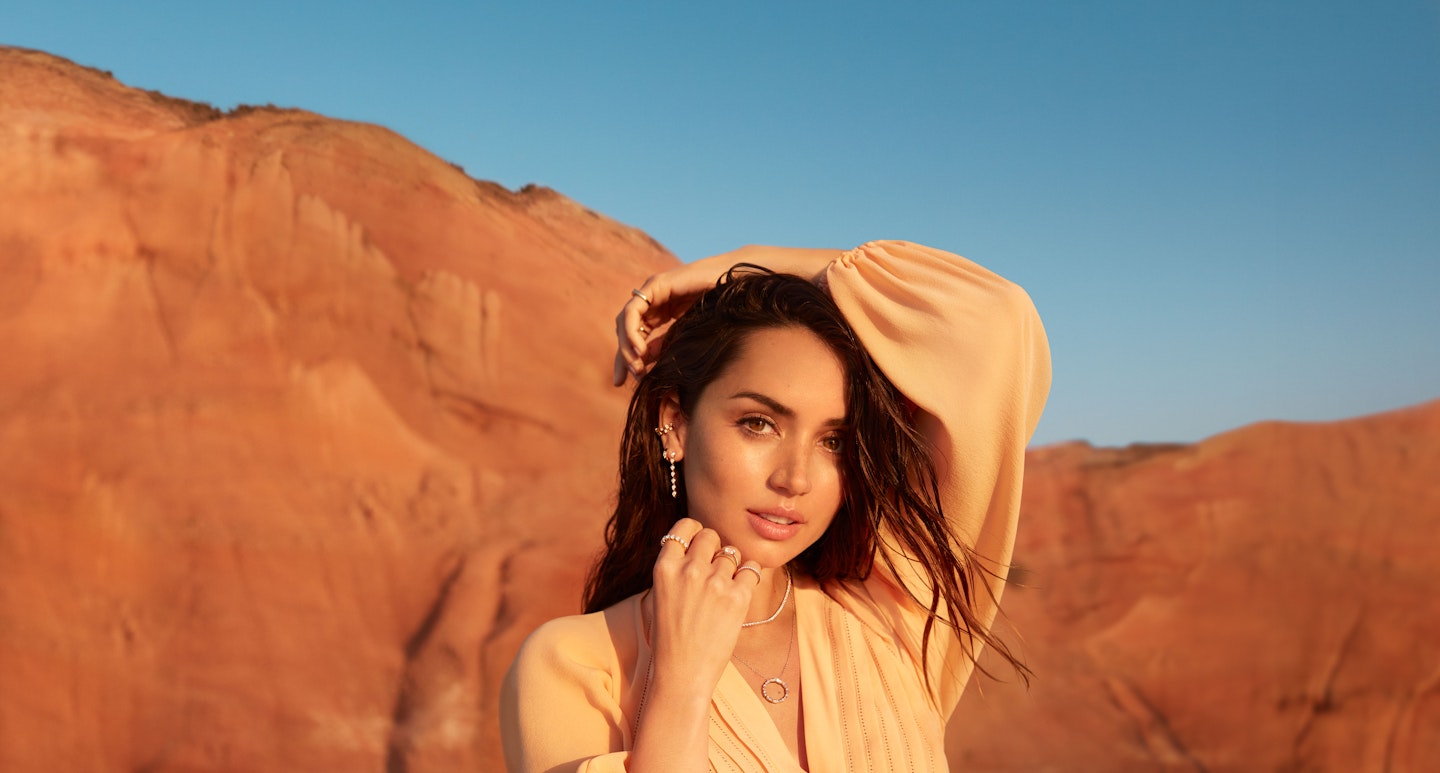 Ana de Armas in the Natural Diamond Council campaign