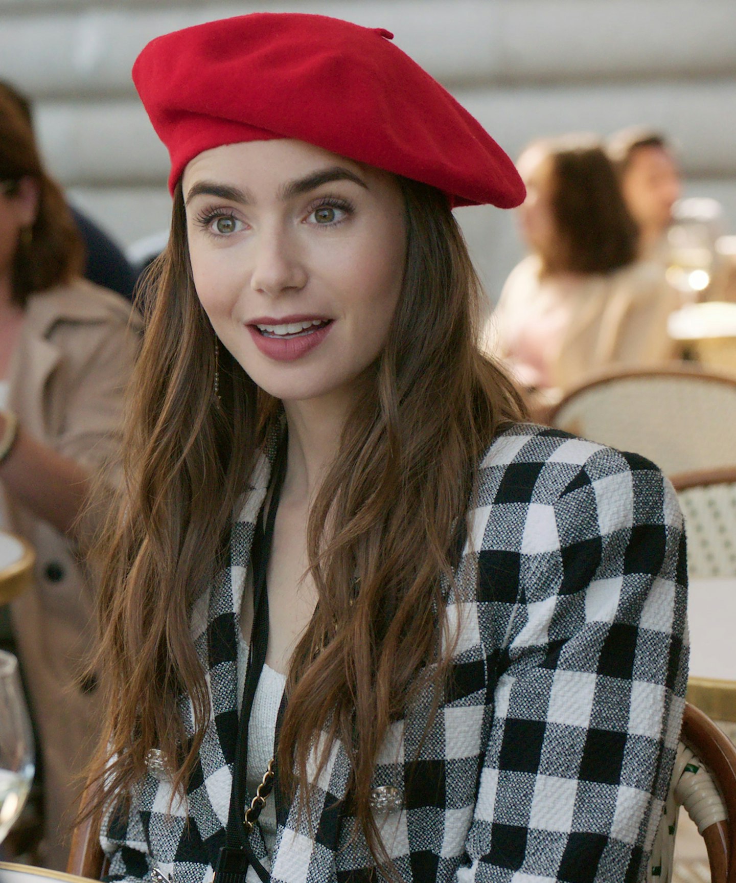 lily collins emily in paris fashion