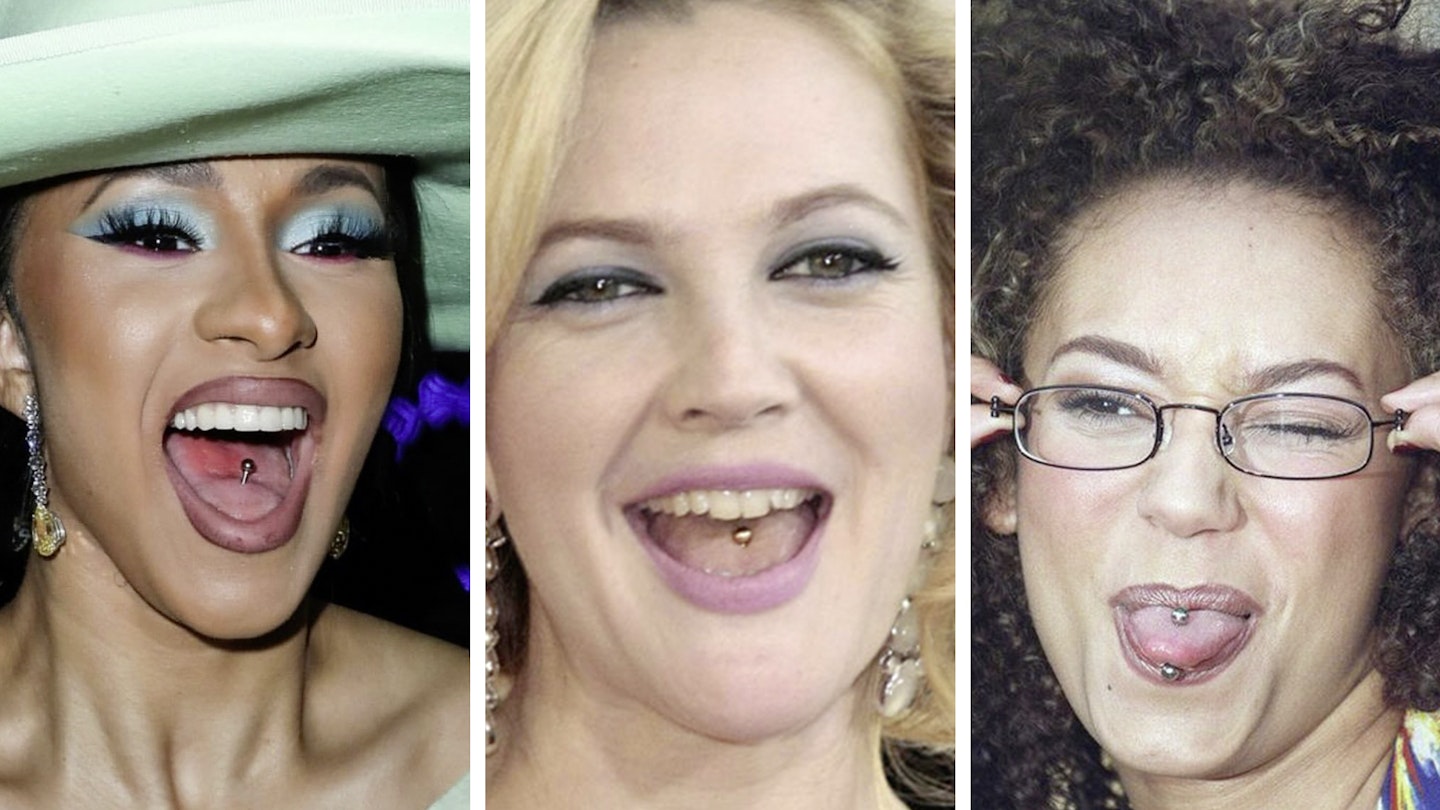 Celebrity Tongue Piercings