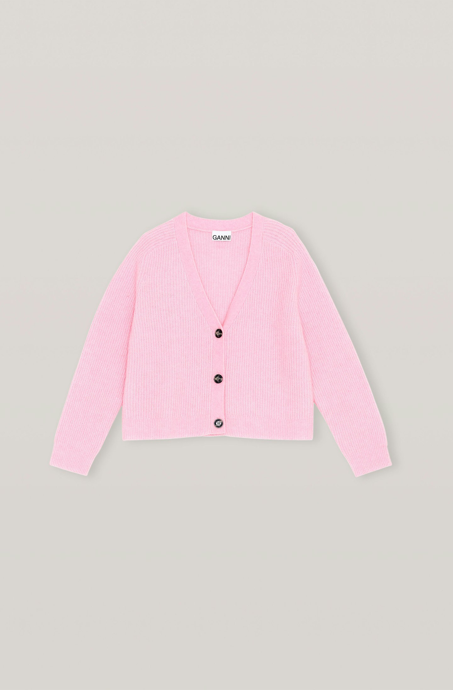 Ganni, Soft Wool-Knit Cardigan, £245