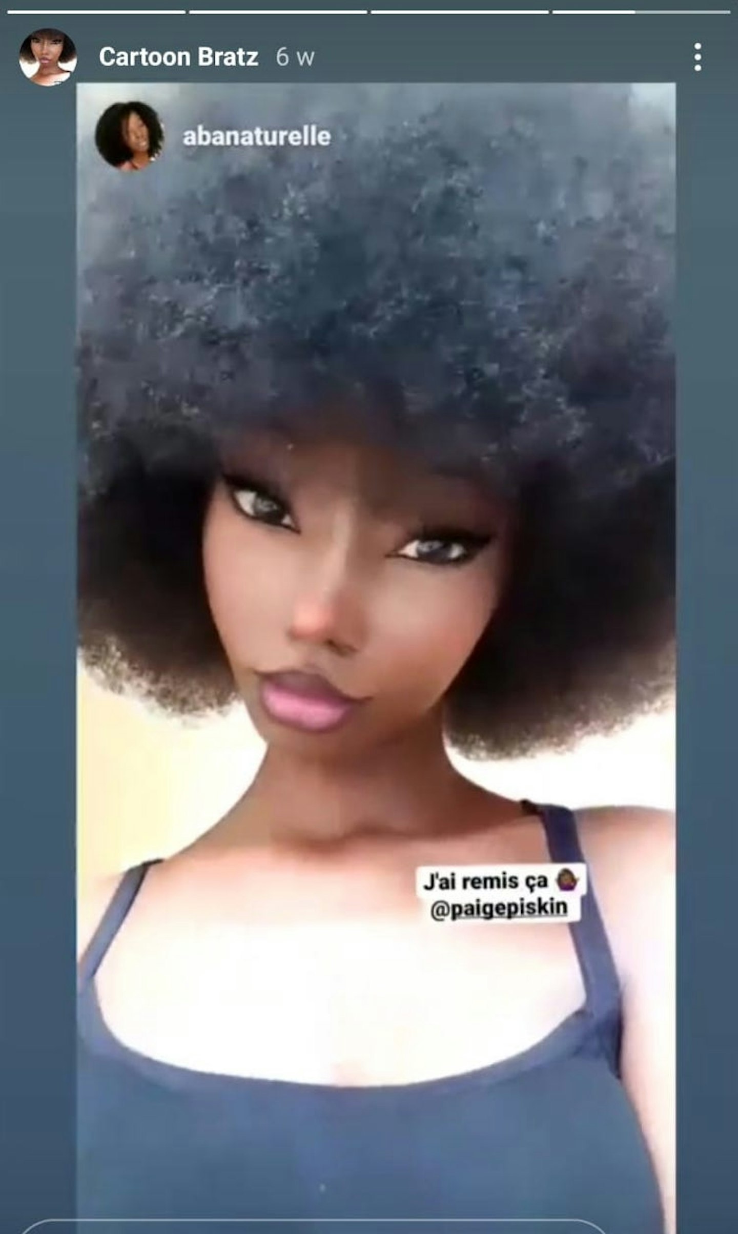 Celebrities Using Instagram Cartoon Filters - Grazia