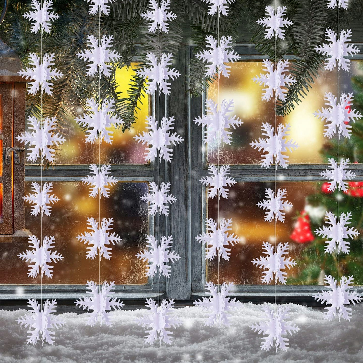 Snowflake Hanging Decorations