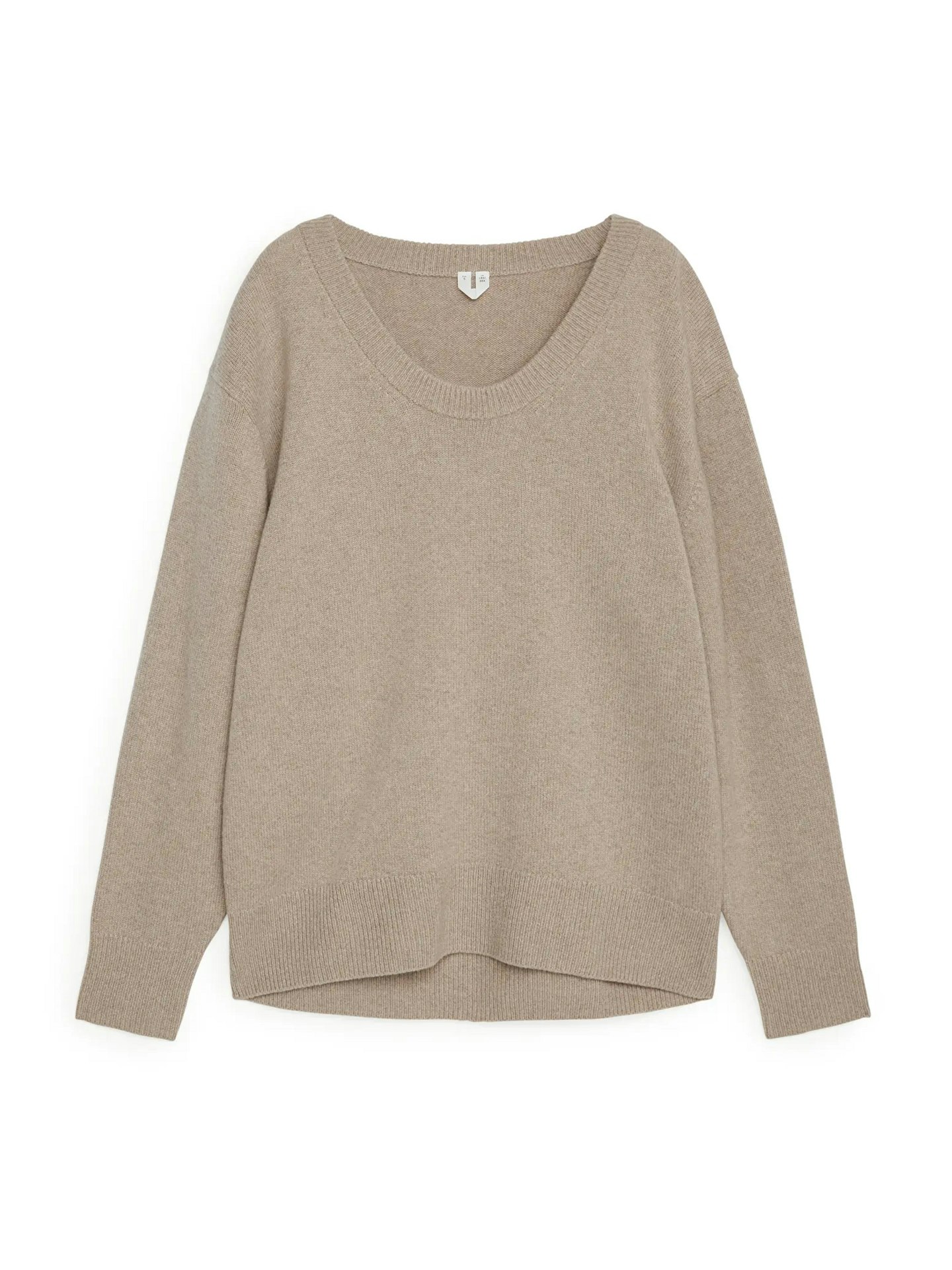 Arket, Scoop-Neck Cashmere Jumper, £150