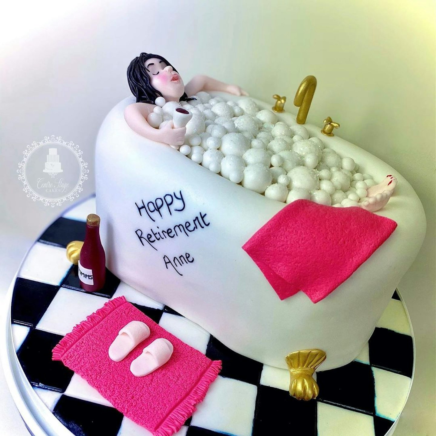 Retirement cake for woman