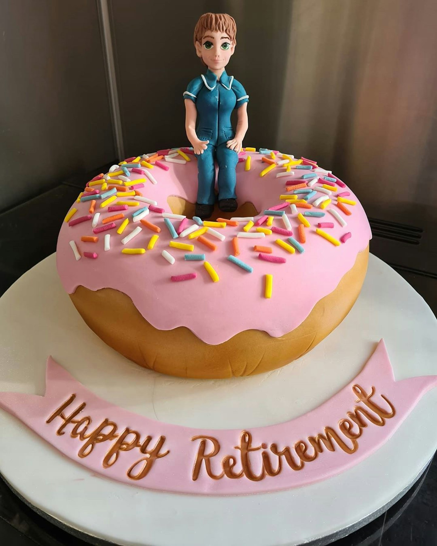 Nurse retirement cake