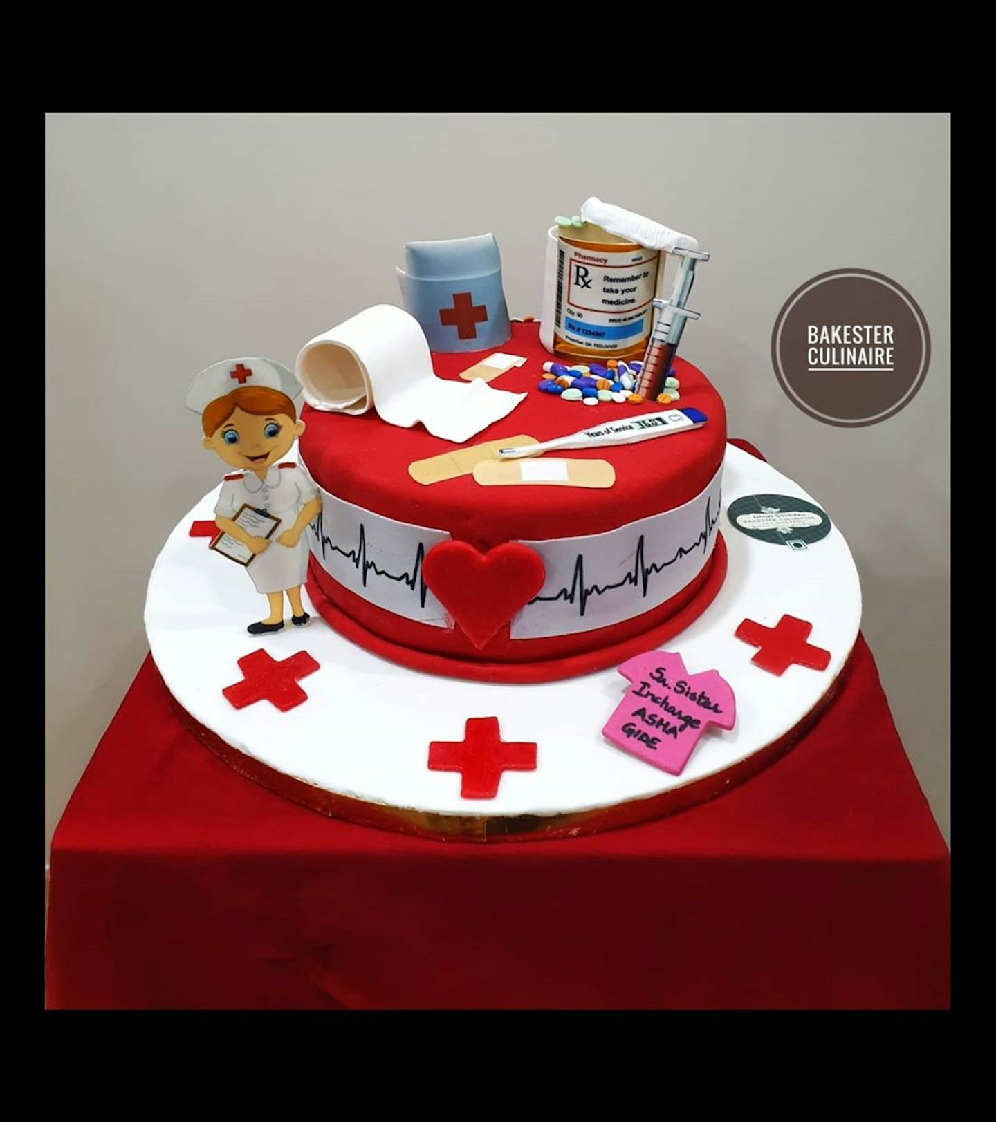 Nurse retirement cake