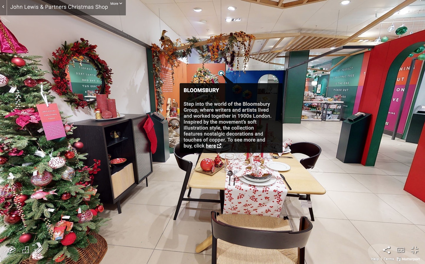 John Lewis Launches Virtual Christmas Shop