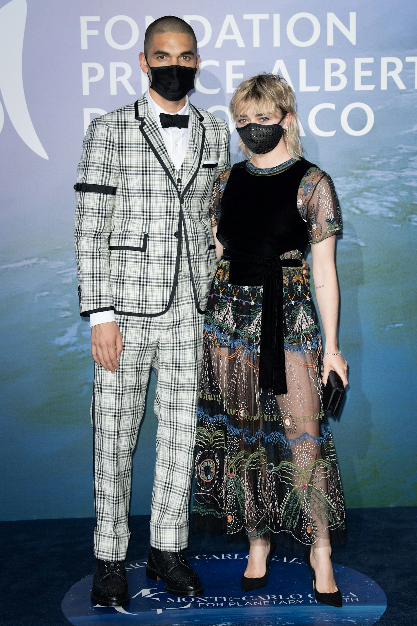 Maisie Williams and Reuben Selby