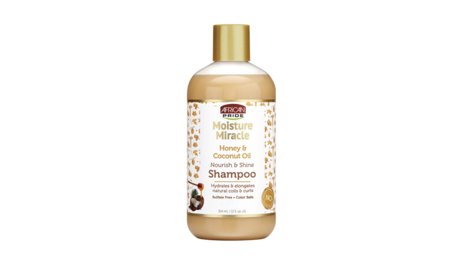 African Pride Moisture Miracle Honey & Coconut Oil Shampoo