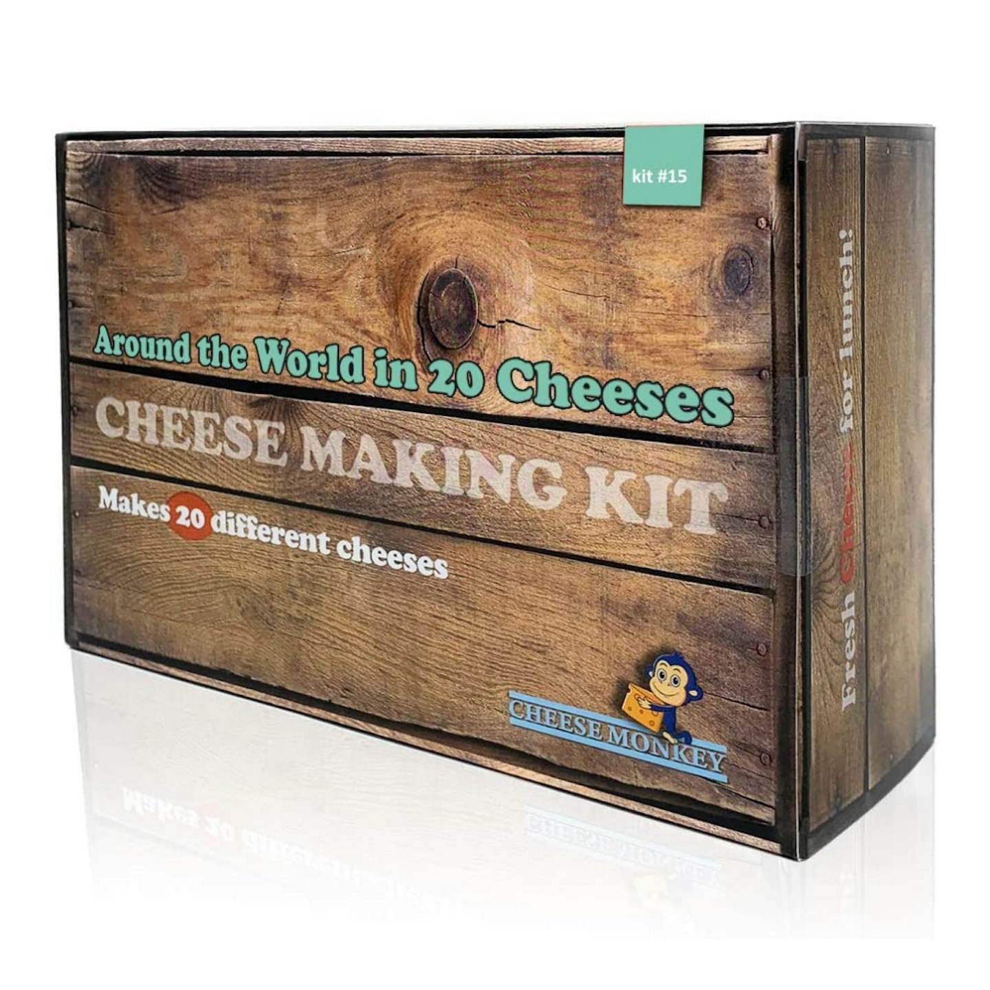 Cheese Making Kit - Around The World in 20 Cheeses