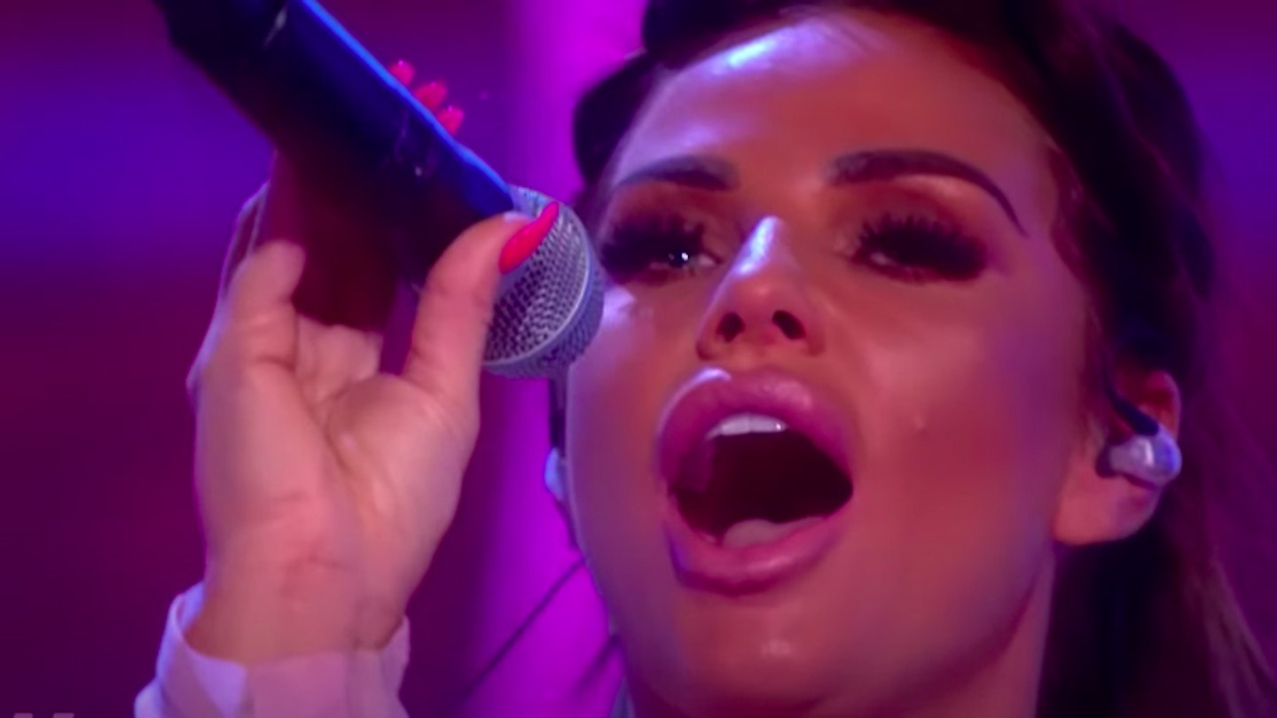 katie price singing
