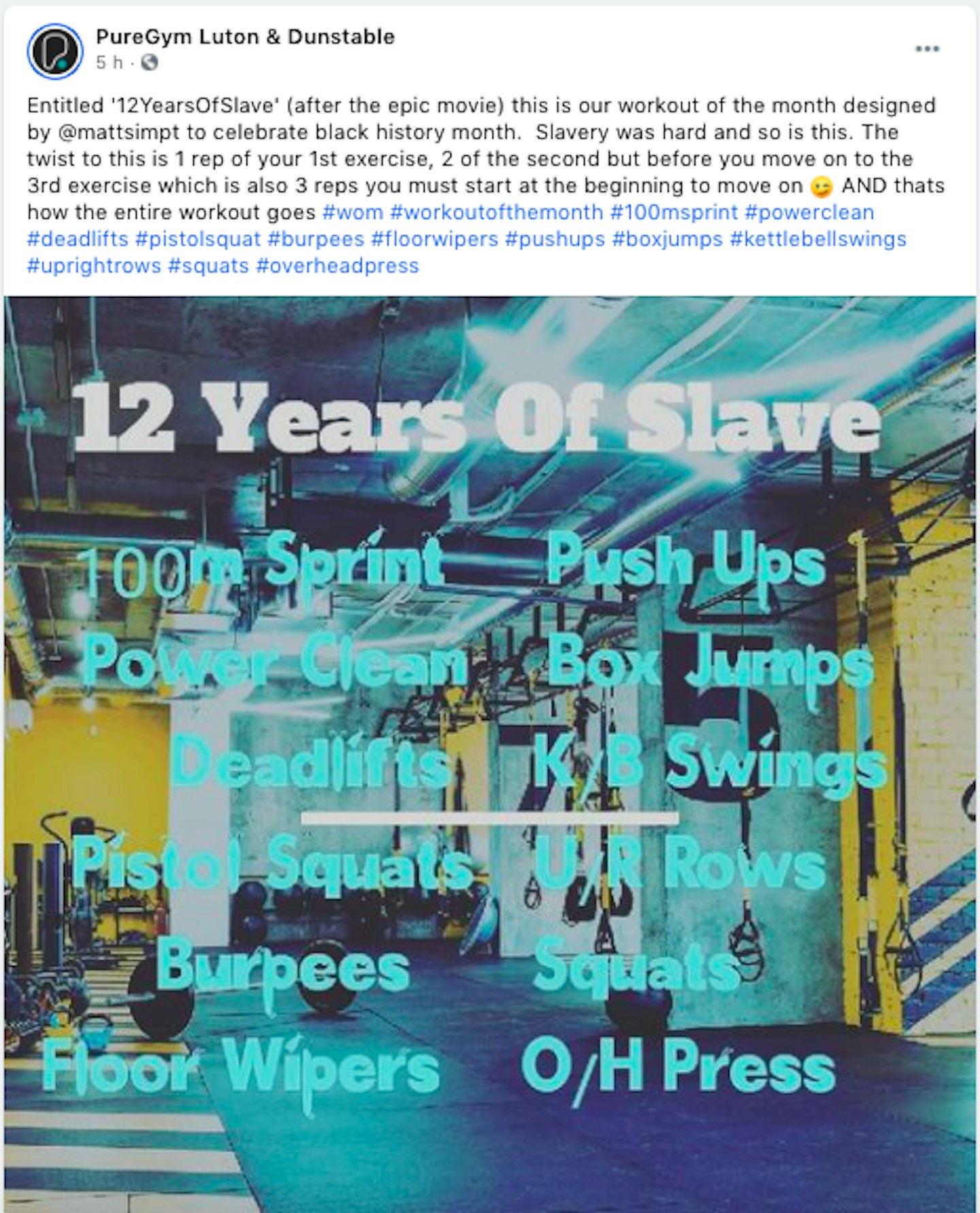 PureGym Facebook