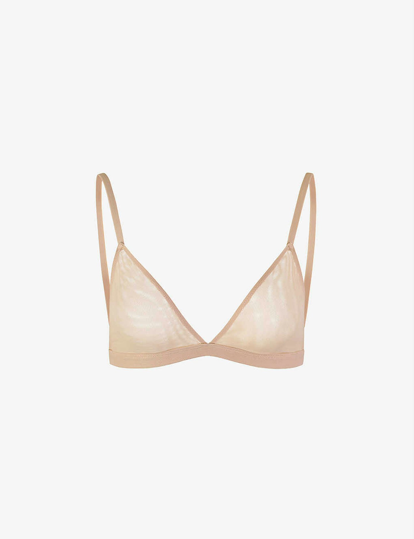 SKIMS, Triangle Stretch-Mesh Bra, £38