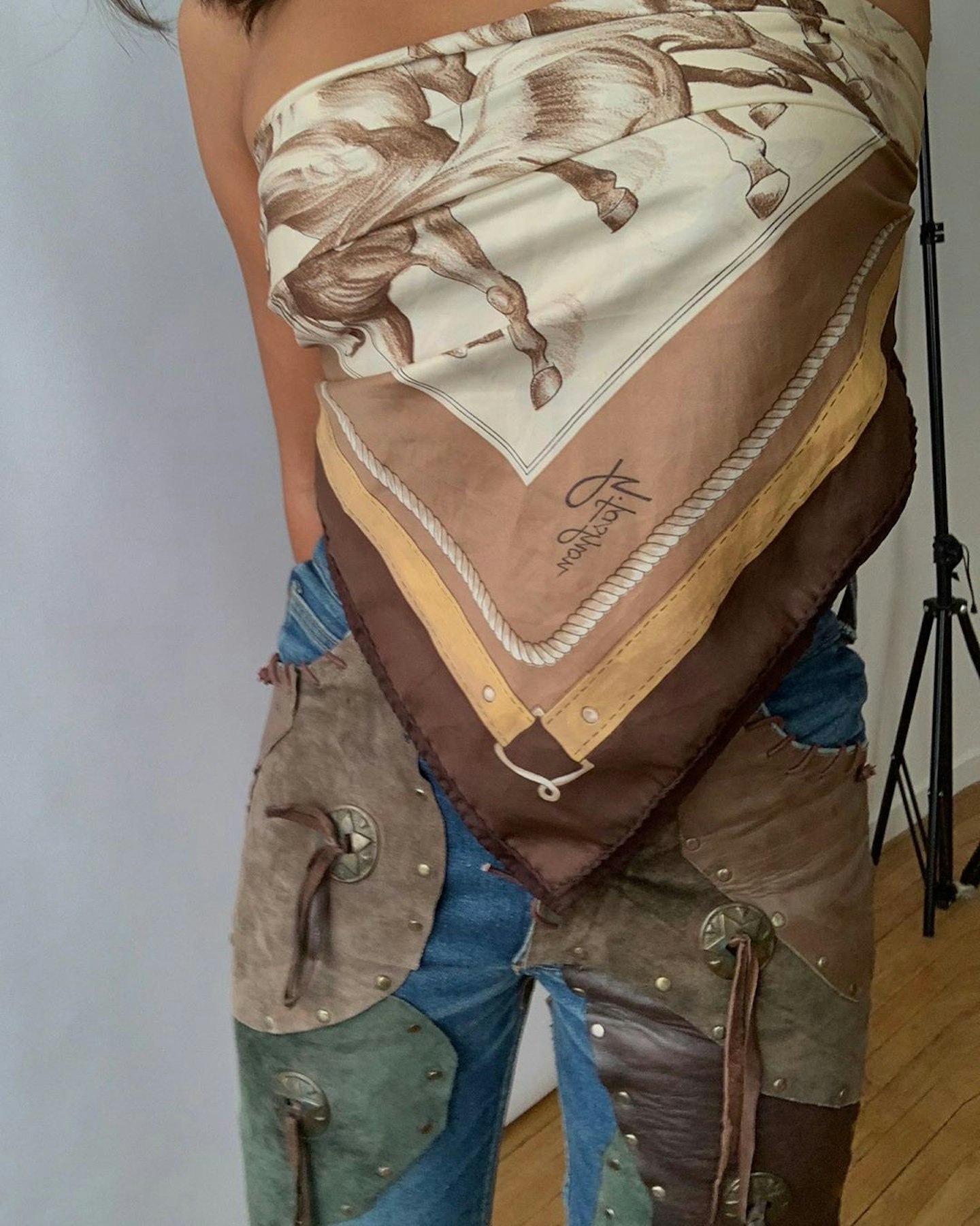 The Scarf Top
