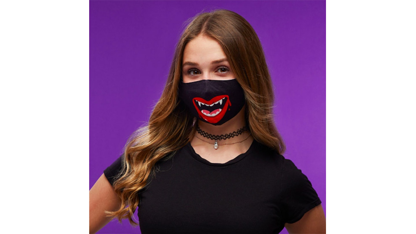 Cotton Vampire Face Mask - Adult