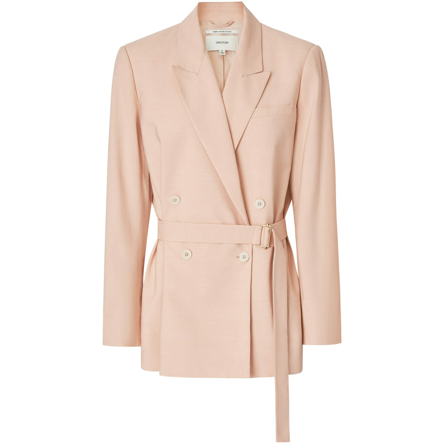 Oroton, Double-Breasted Blazer With Belt, £599