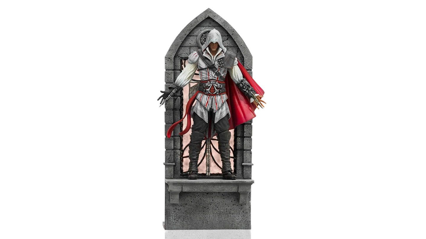 Assassinu2019s Creed II Scale Ezio Statue