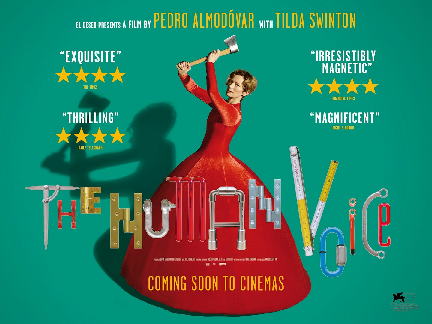 The Human Voice Quad Poster