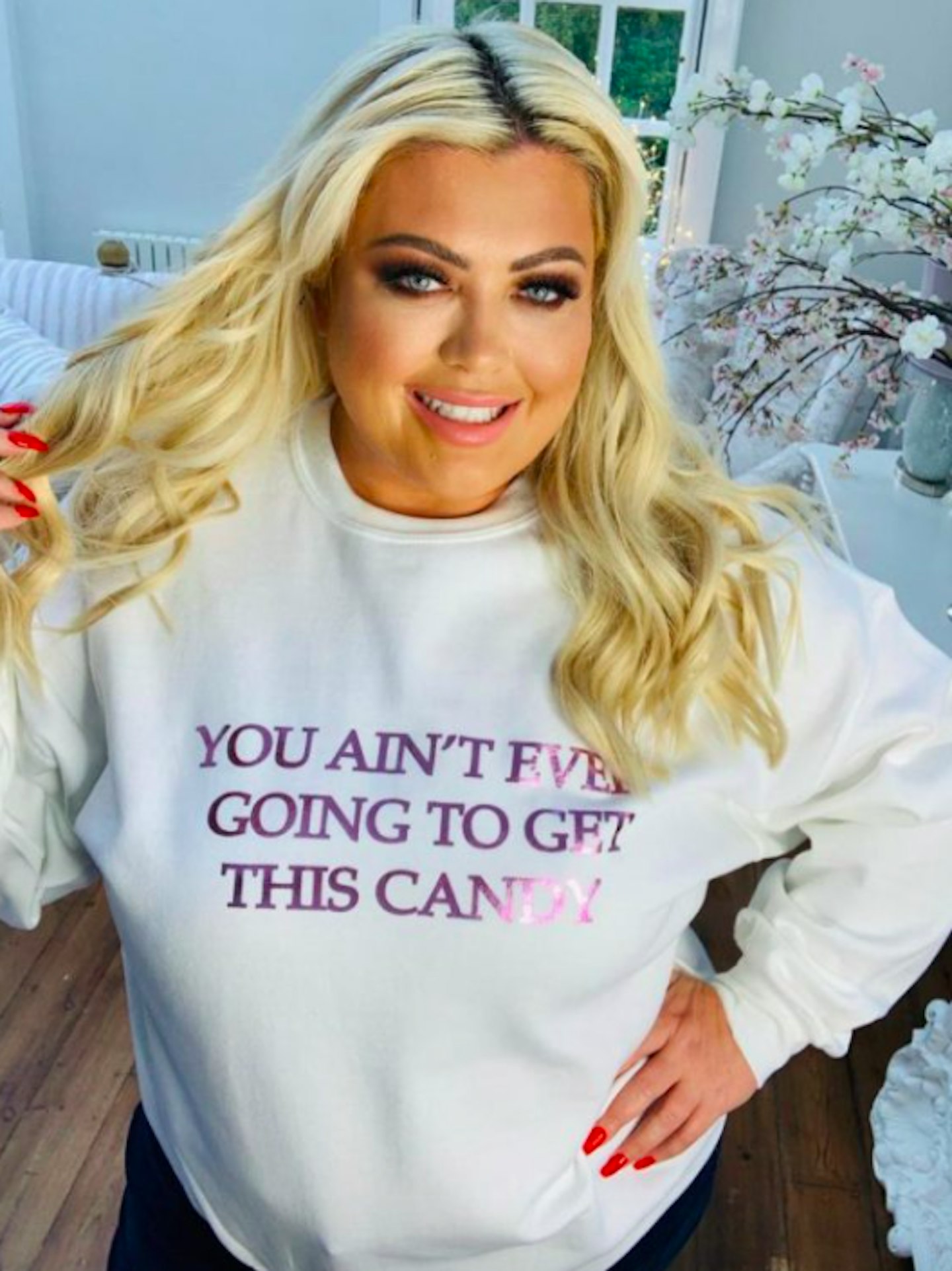 Gemma Collins' Candy jumper