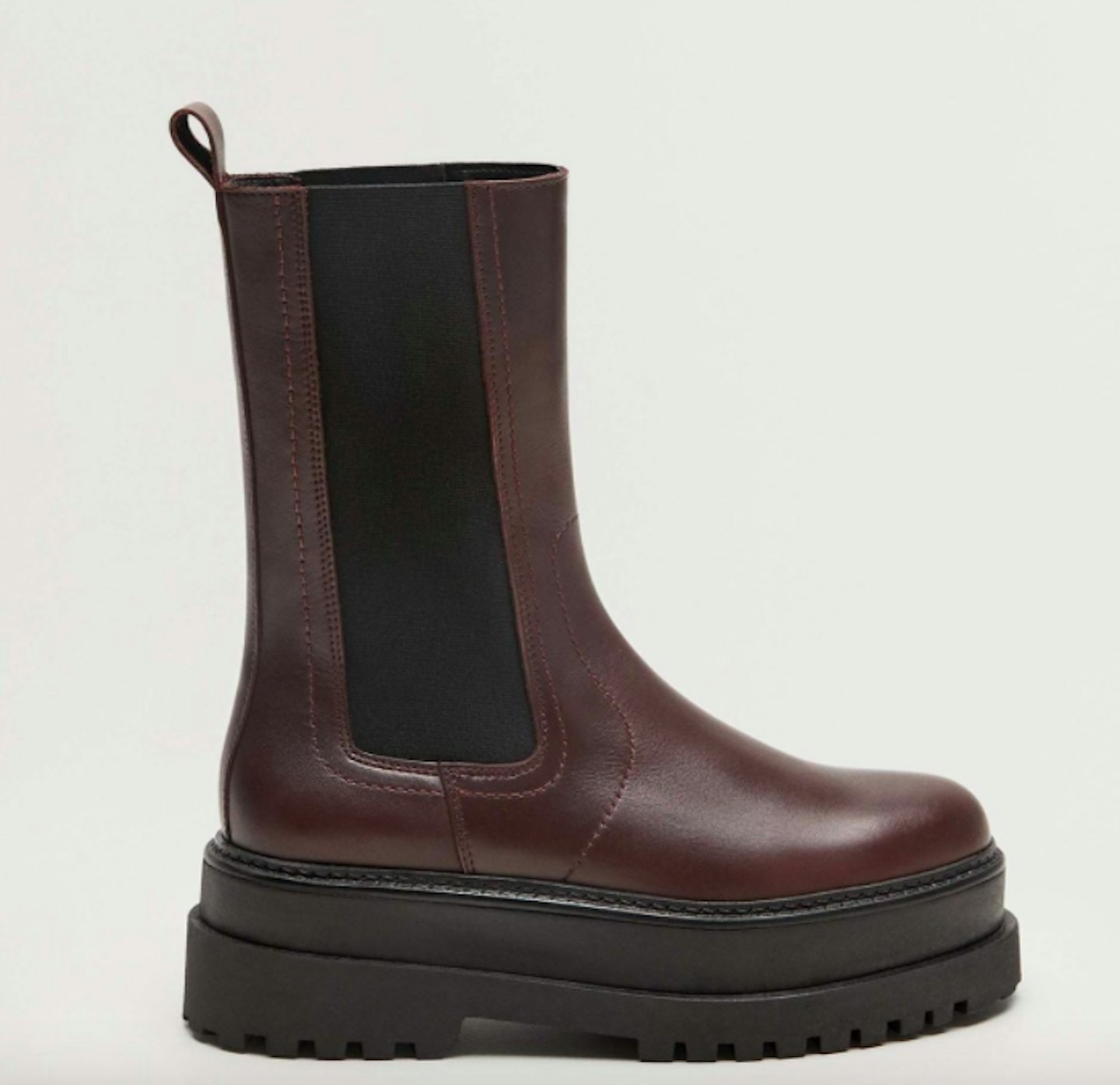 Mango, Leather High-Leg Boots, £89.99