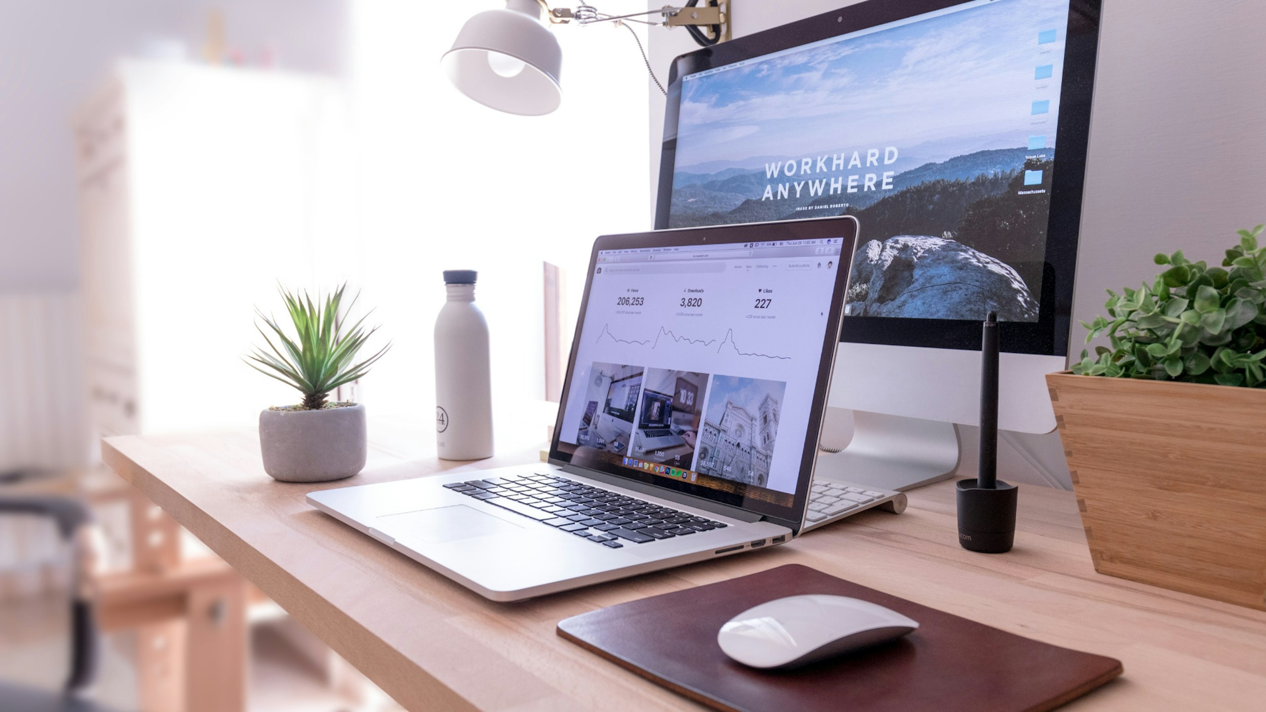 Work from home setup