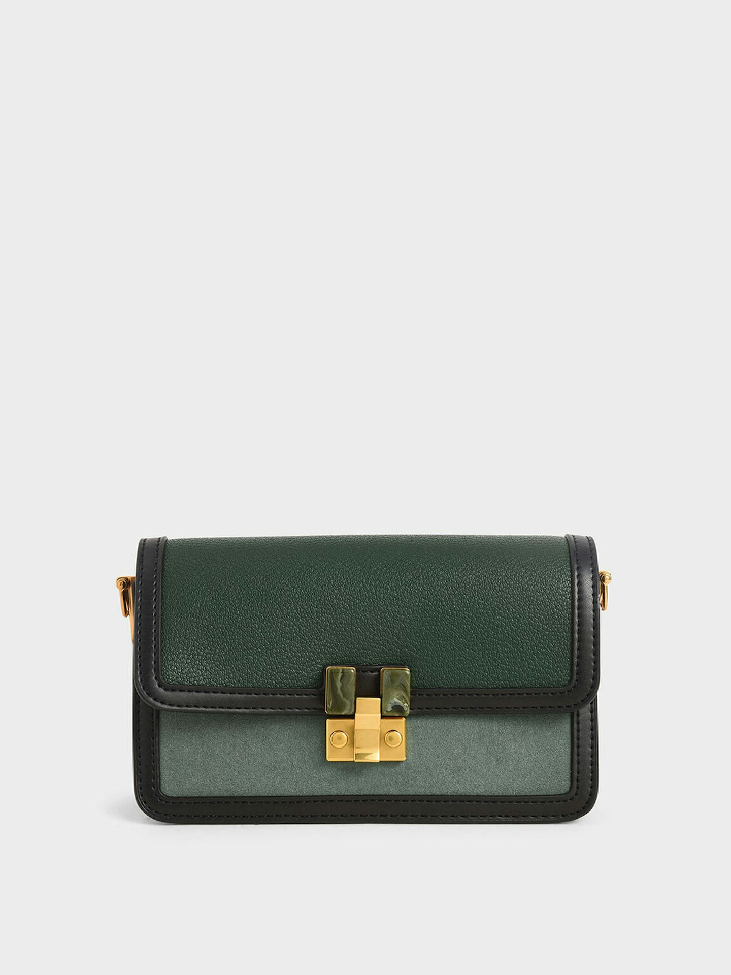 Charles & Keith, Stone-Embellished Clutch, £75