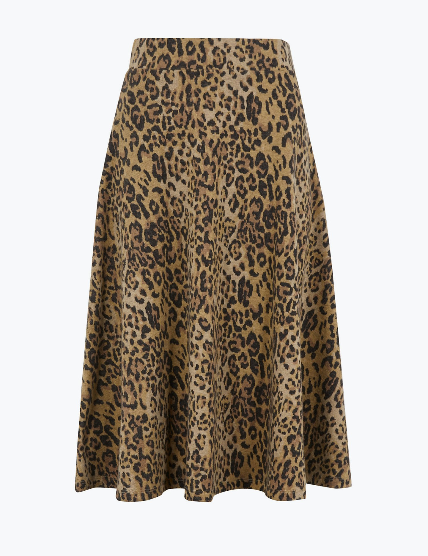 M&S, Leopard Print Midi Skirt, £29.50