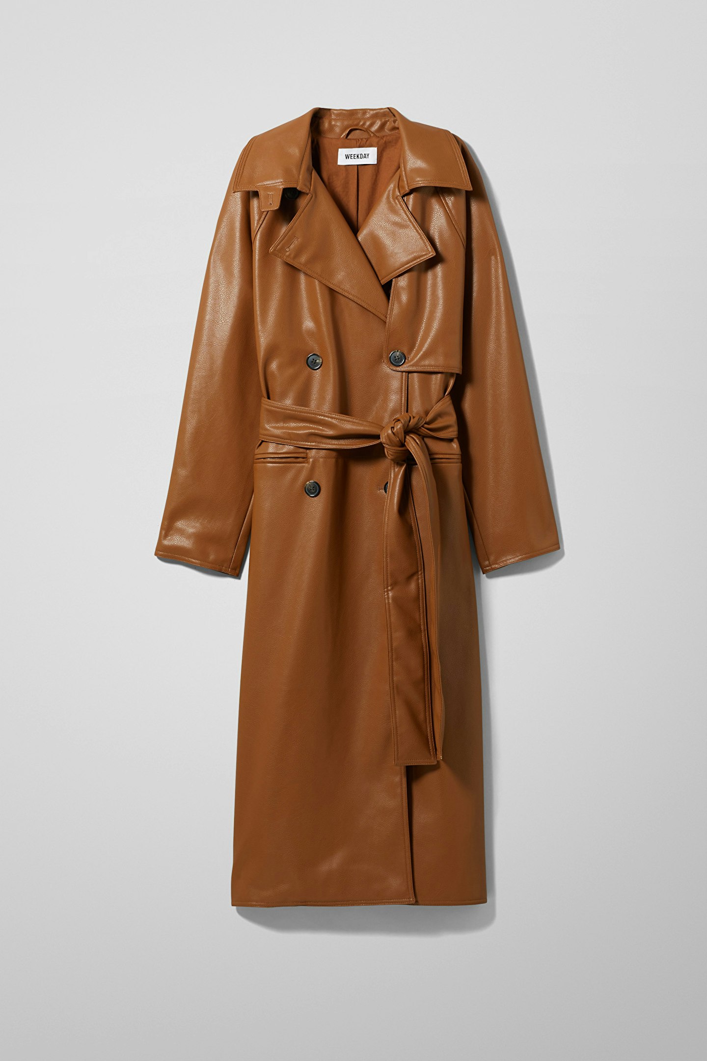 Weekday, PU Trench, £110