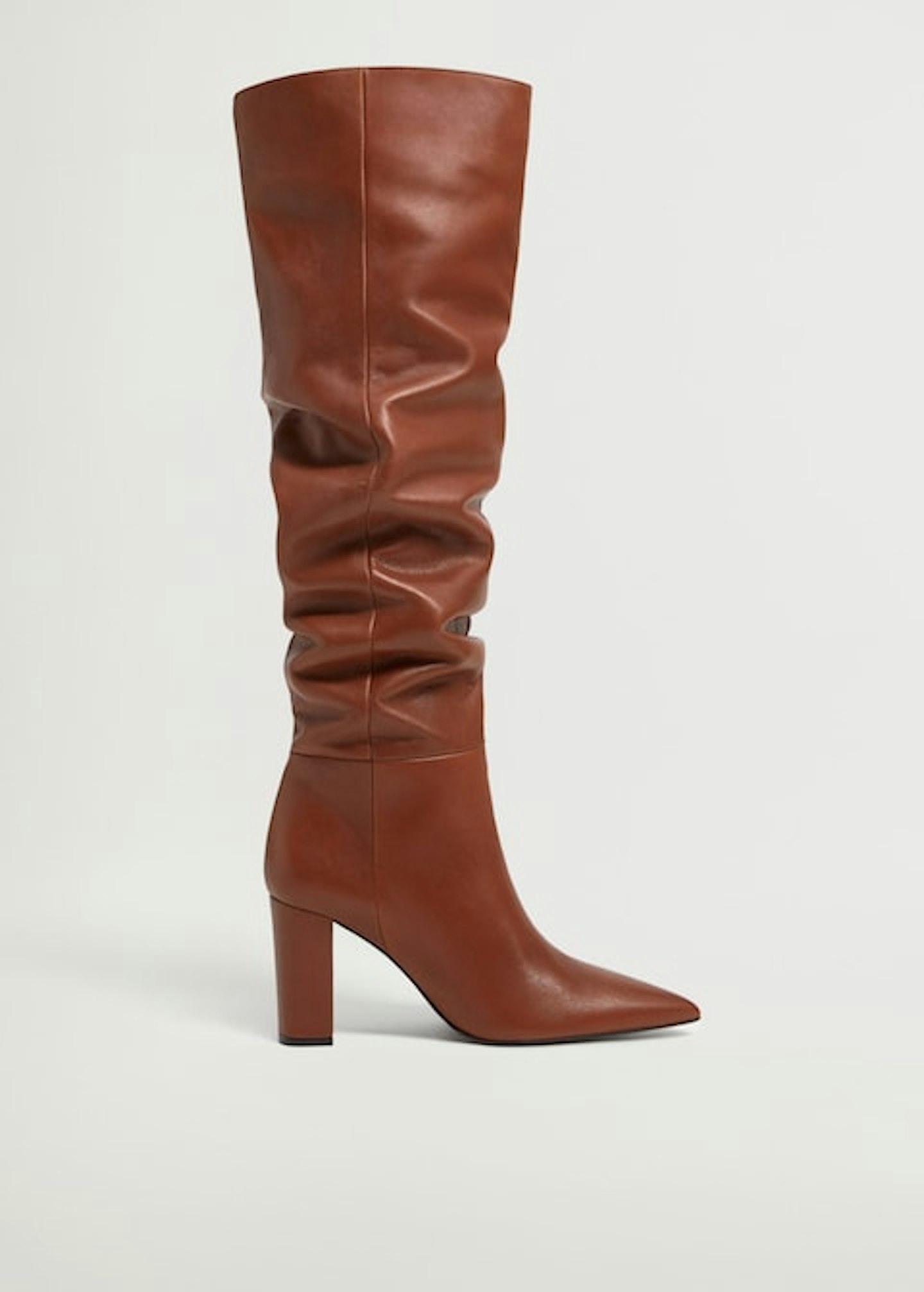 Mango, Heel Leather Boot, £169.99