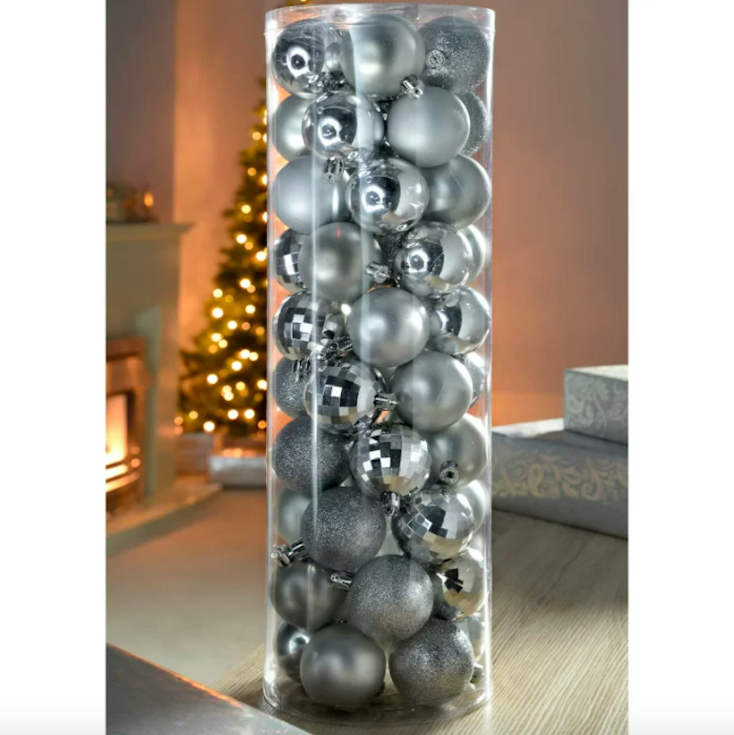 The best grey Christmas trees and decorations for a glam Christmas