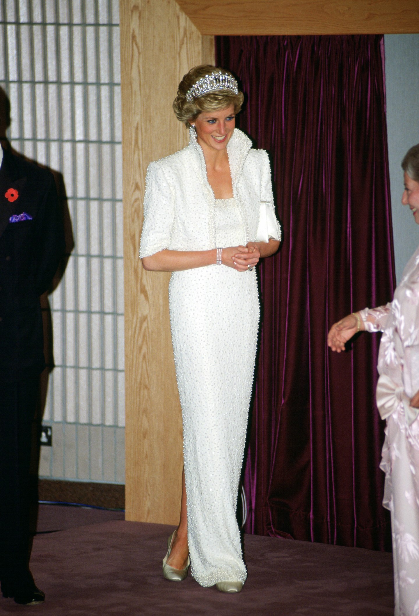 Princess Diana in the 'Elvis dress' in 1989