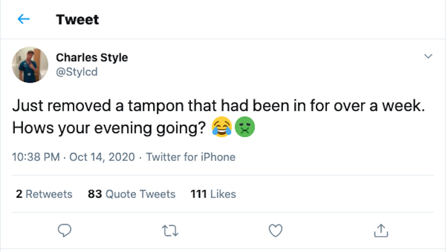 Charles Style tweet