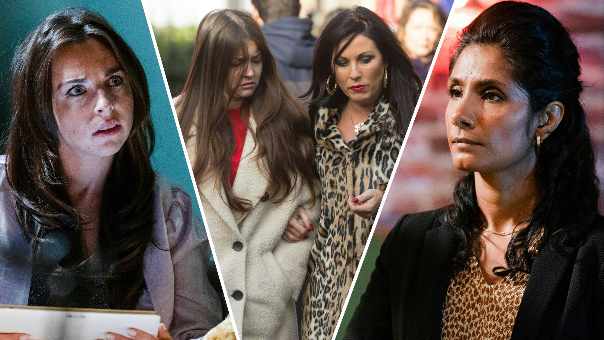 Ruby Panesa EastEnders spoilers: Ruby Allen and Suki Panesar at WAR with the Slaters