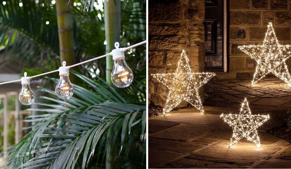 argos bunting solar lights