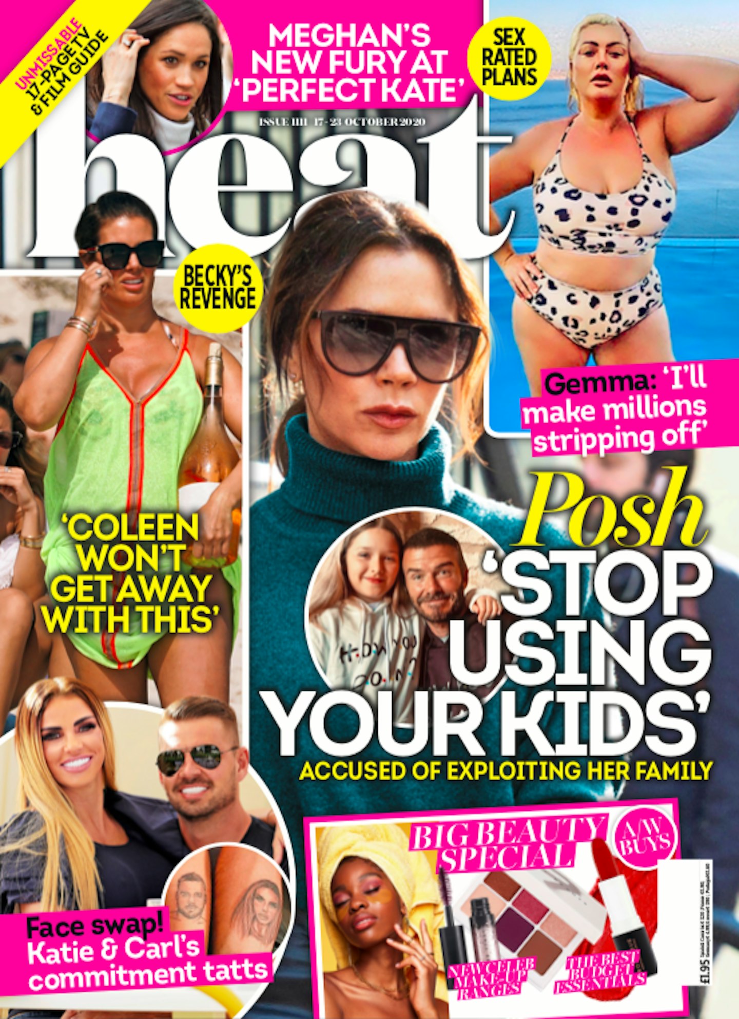 heat magazine cover