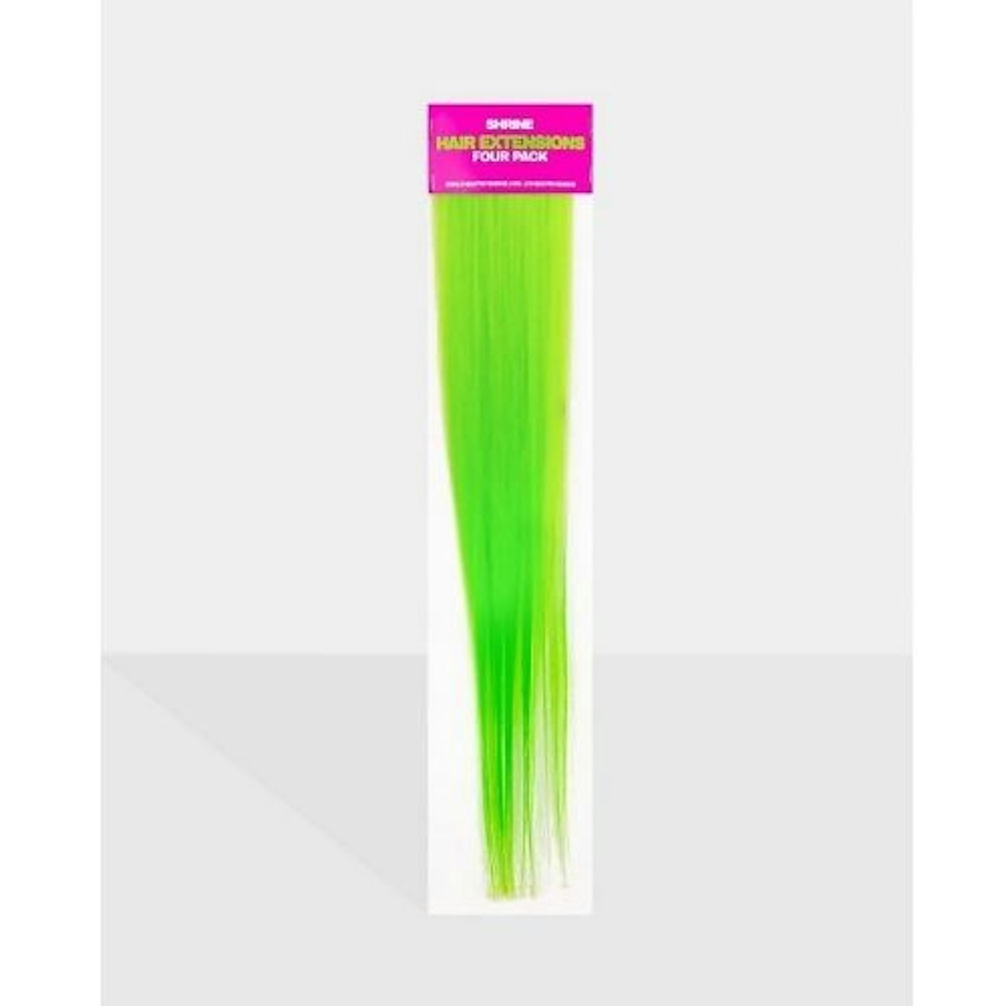 Neon Green Hair Extensions