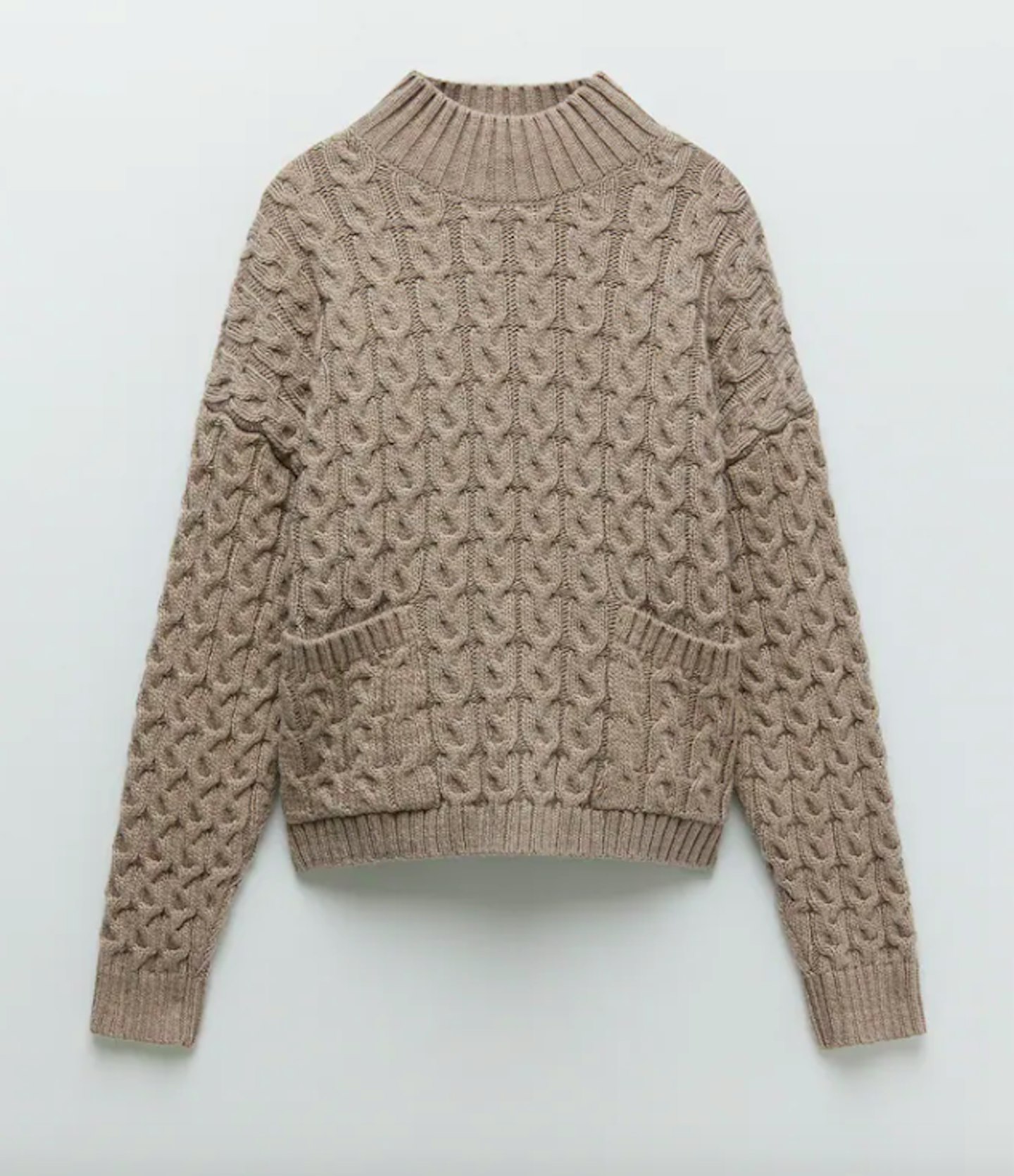 Zara, Cable-Knit Sweater, £29.99